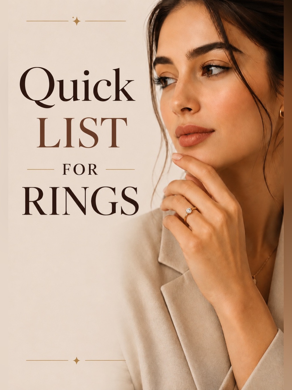 Rings Quick List Item